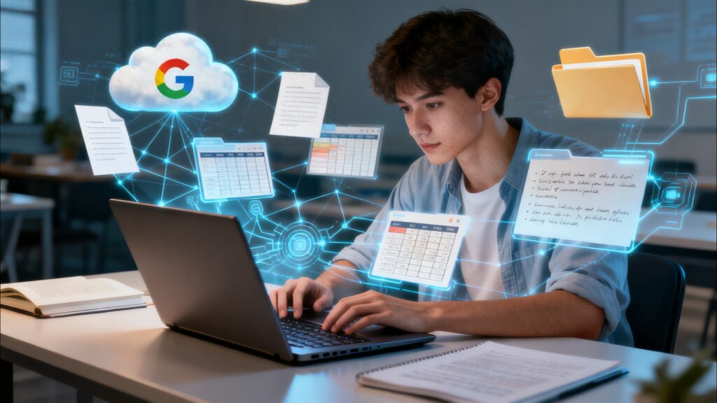 Integrasi kecerdasan buatan dengan Google Docs untuk mengetik tugas akhir