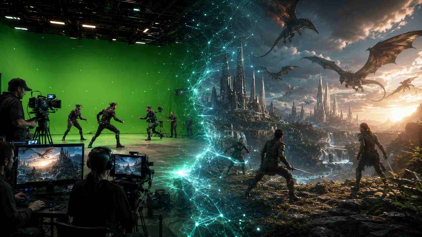 Dapur Rahasia di Balik Layar Hijau Studio Hollywood